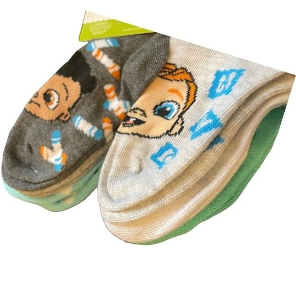 Cocomelon 6 pk socks kids size 2T-4T new - Picture 3 of 4